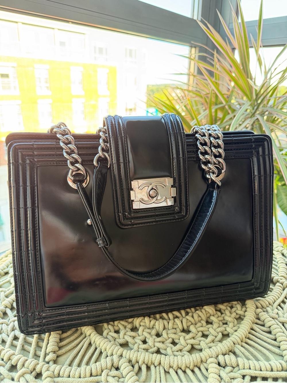 Chanel Reverso Boy Tote Bag
